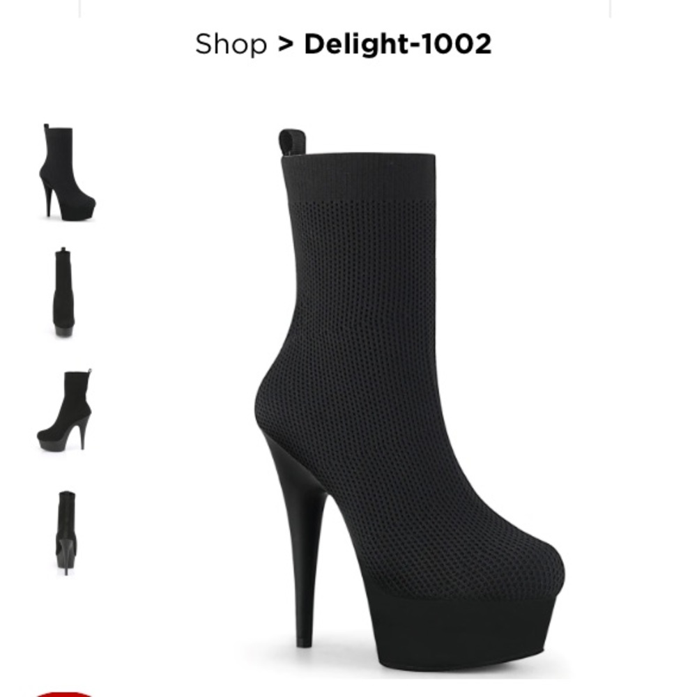 NIB Pleaser Boots